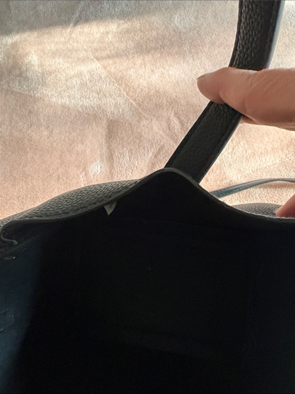 a new day Black Mini Tote with Gold Chain Accent - Picture 6 of 6